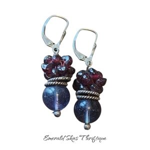 Vintage sterling silver earrings